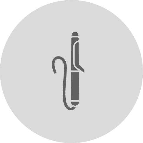 lockenstab symbol